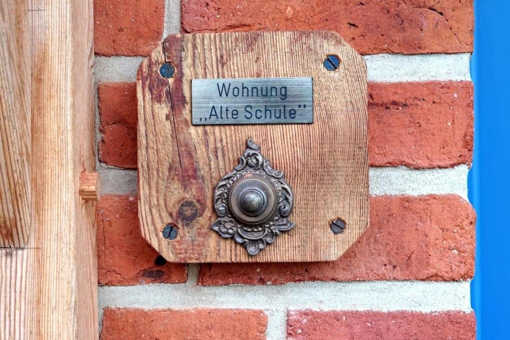 Ferienwohnung Alte Schule Chorin Schorfheide מראה חיצוני תמונה
